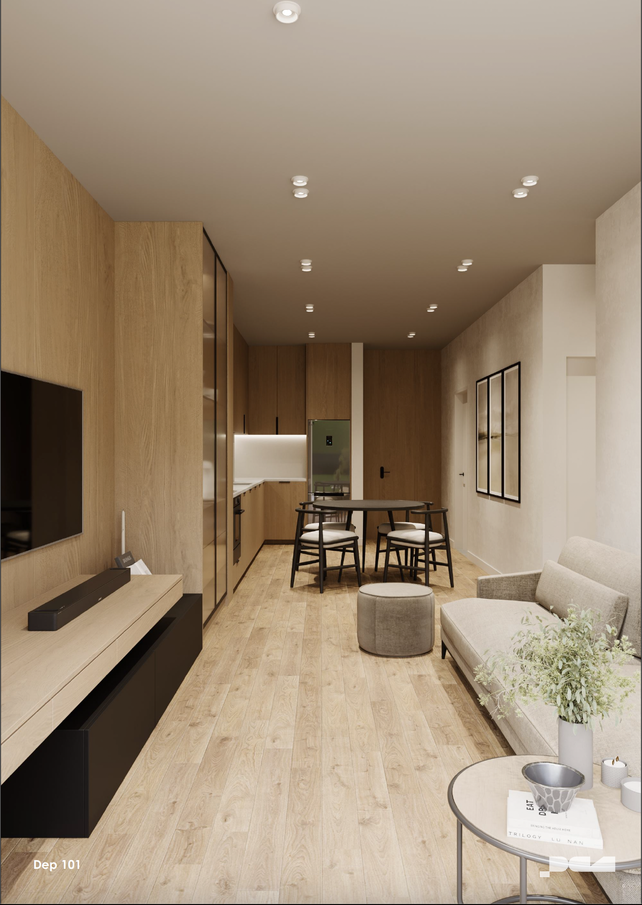 Suites 1 dormitorio — 46,20m2